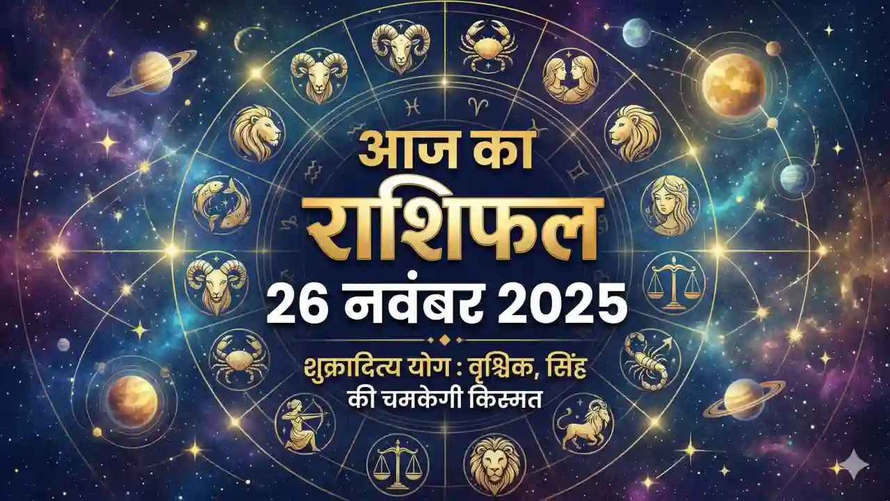 Aaj Ka Rashifal 26 November 2025