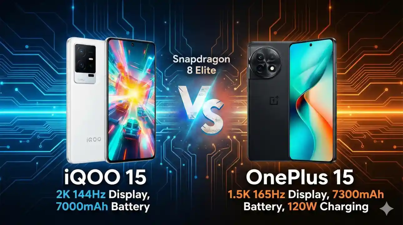 iQOO 15 vs OnePlus 15